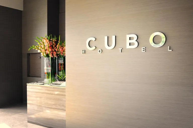 Logo dell'hotel Cubo