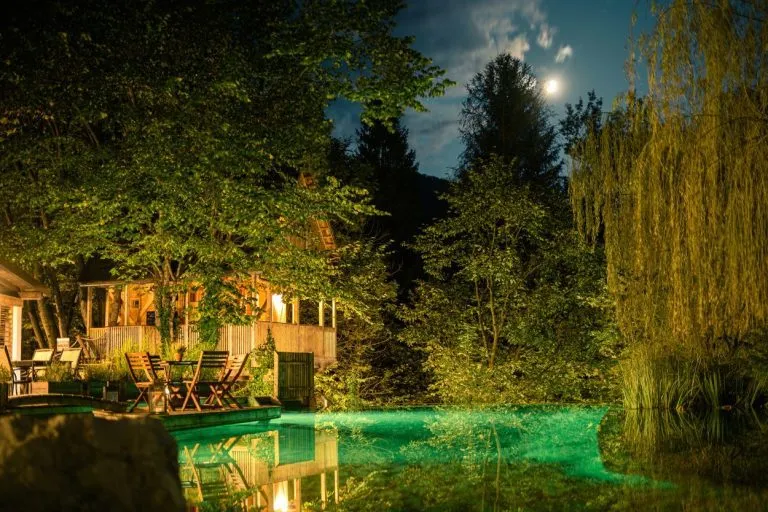 Paesaggio del Garden Village Bled
