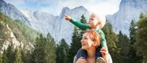 Familjesemester i Alperna