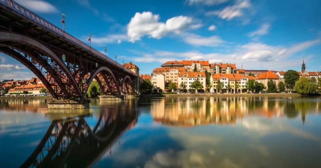 Maribor he second largest town in Slovenia
