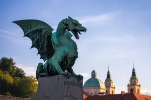 Pont du Dragon à Ljubljana