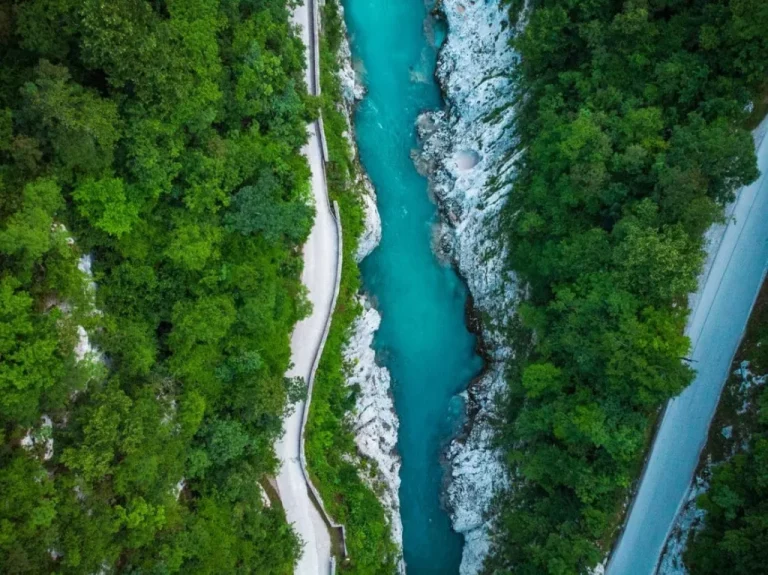 Soča river from above x