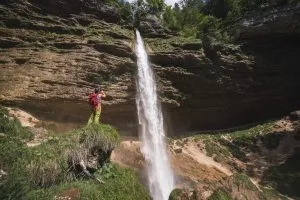 Peričnik-Wasserfall