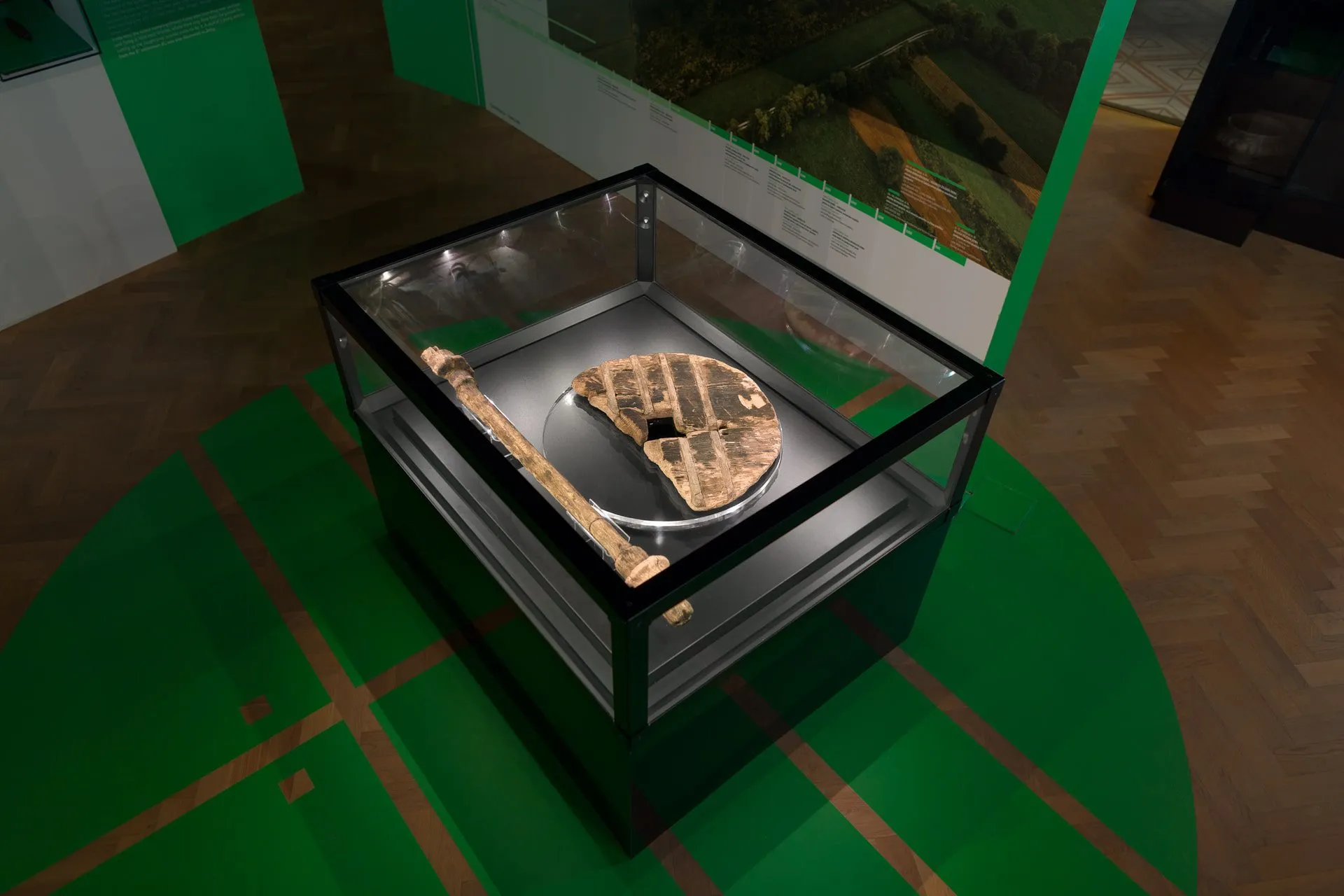 La ruota di legno più antica del mondo Museo della città di Lubiana