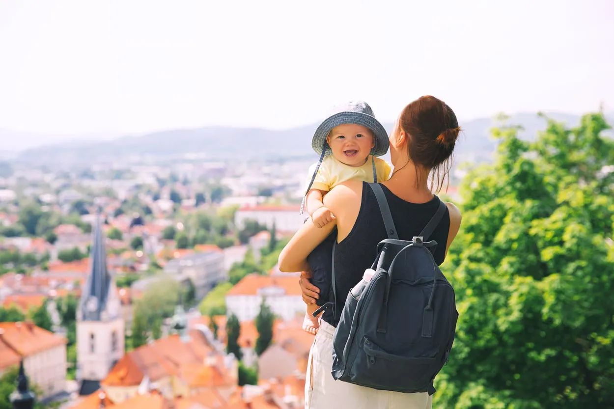 Viajar con niños en Liubliana
