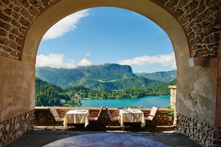 Bled Castle Restaurant Jezeršek vy